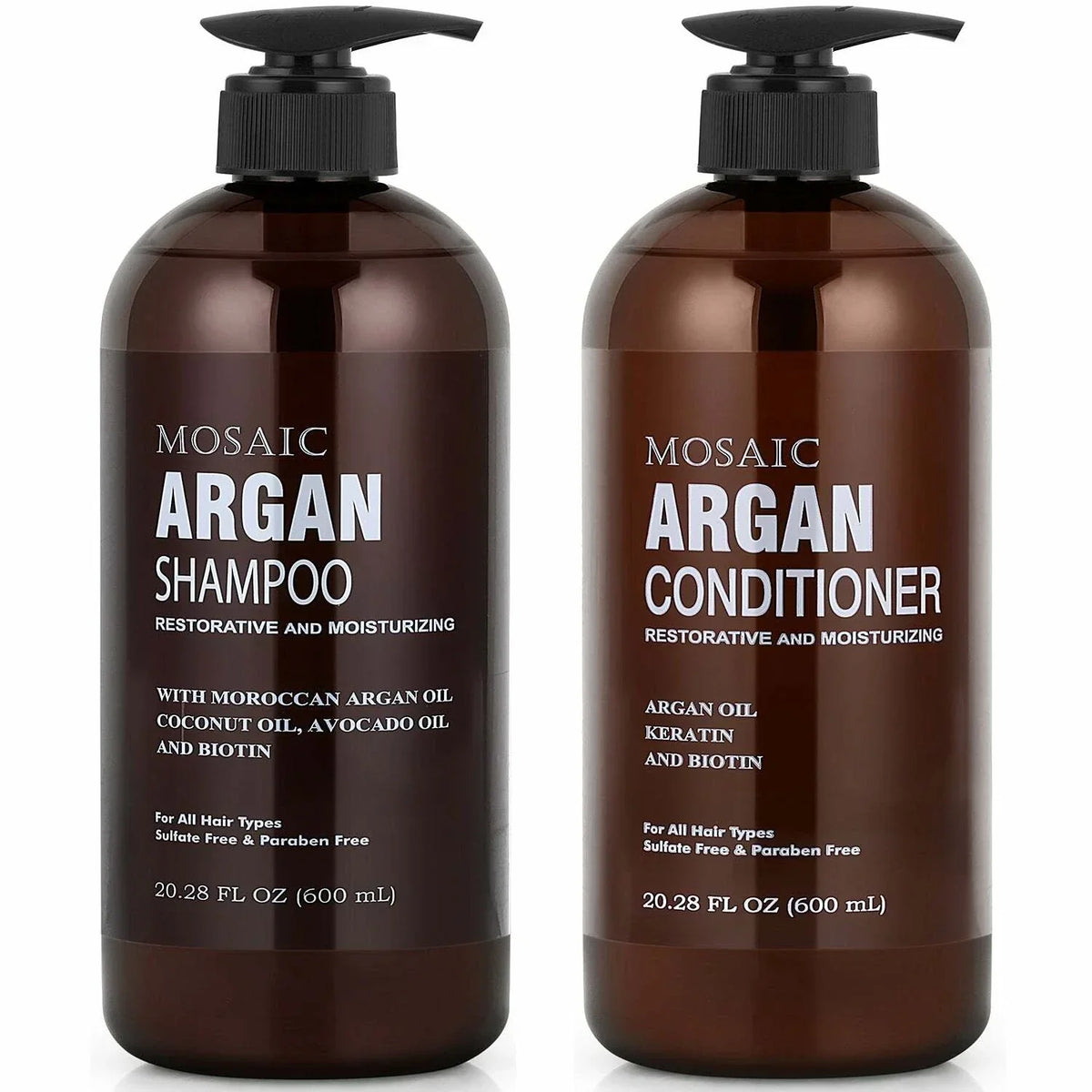 Argan Oil Shampoo and Conditioner Set